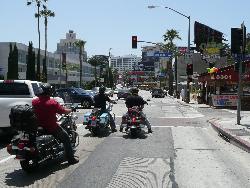 Arrivée à Bevery hills